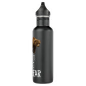 Don't Poke The Bear Funny Bear Waterfles (Rechts)
