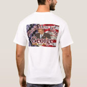 Dont puinhoop met George T-shirt (Achterkant)