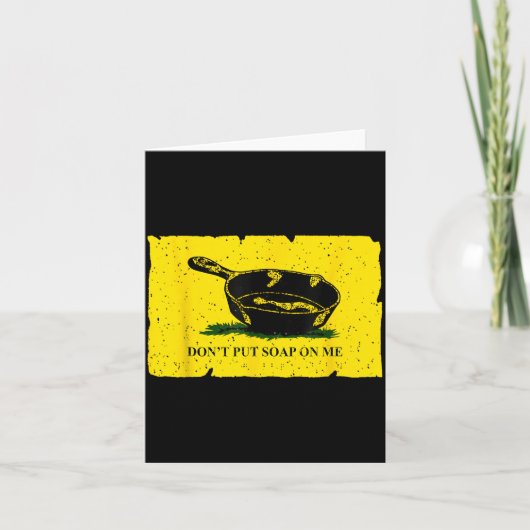 Don't Put Soap On Me  Kaart (Voorkant)