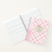 Don't Read This, It's Personal – Cute Pink Floral Notitieboek (Binnen)