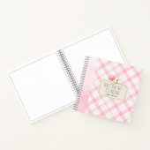 Don't Read This, It's Personal – Cute Pink Floral Notitieboek (Binnen)