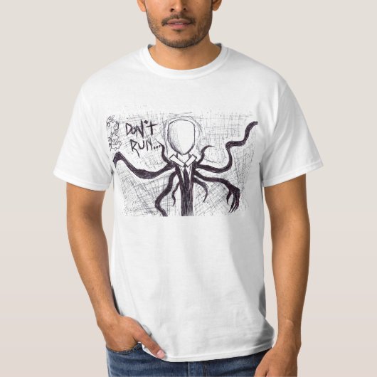 Dont run t-shirt (Voorkant)