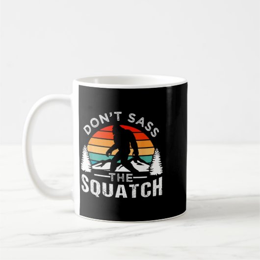Don't S The Squatch Bigfoot  Koffiemok (Links)