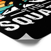 Don't S The Squatch Bigfoot  Poster (Hoek)