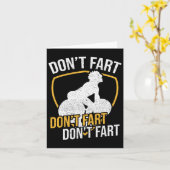 Don't scheet Don't scheet Gewichtheffen Werk niet  Kaart (Gele Bloem)