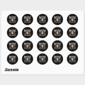 Don't scheet grappig Gym Fitness Cat Workout Gewic Ronde Sticker (Vel)