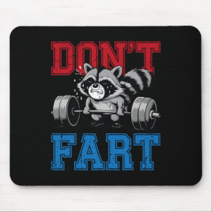 Don't scheet grappig Wasbeer Gym Fitness Workout G Muismat