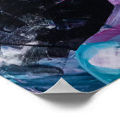 "Don't see" DV bewustzijn Kunst Poster (Hoek)