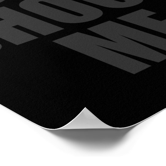 Dont Shoot Me Festival Apparel  Poster (Hoek)