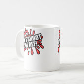 Don'T Shoot The Ref Paintball Shooting Game Koffiemok (Voorkant links)