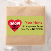 Dont Shop aannemen Etiket (Insitu)