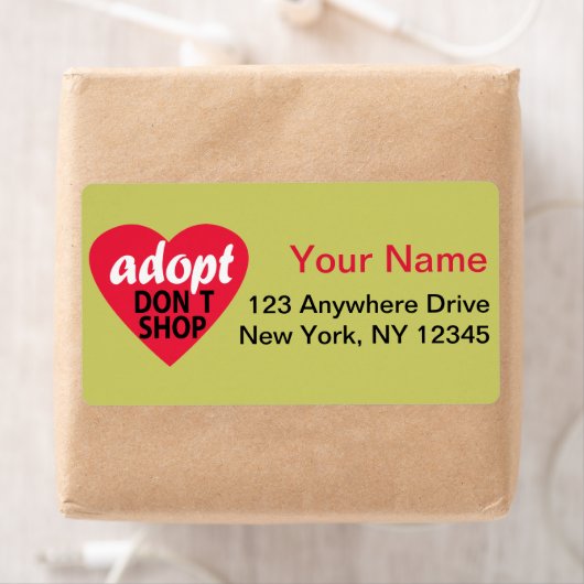 Dont Shop aannemen Etiket (Insitu)