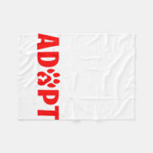 Dont Shop aannemen - Havanees Fleece Deken (Voorkant (Horizontaal))