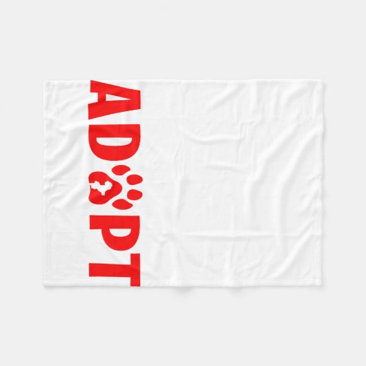 Dont Shop aannemen - Havanees Fleece Deken (Voorkant (Horizontaal))