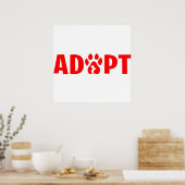 Dont Shop aannemen - Havanees Poster (Keuken)