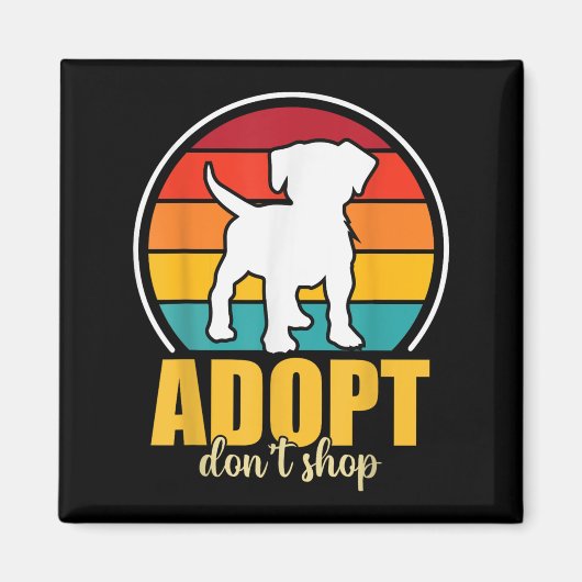 Dont Shop aannemen Magneet (Voorkant)