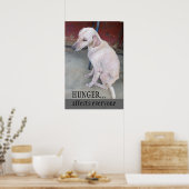 Dont Shop aannemen Poster (Keuken)