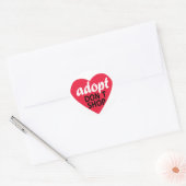 Dont Shop aannemen Ronde Sticker (Envelop)