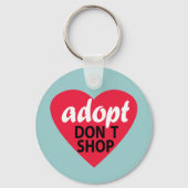 Dont Shop aannemen Sleutelhanger (Voorkant)