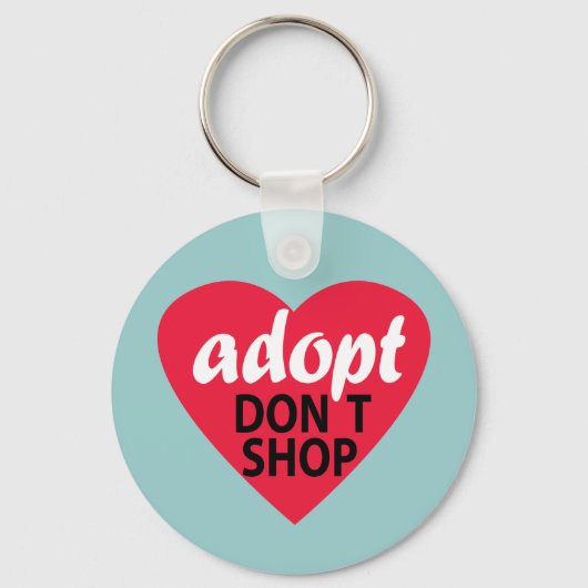 Dont Shop aannemen Sleutelhanger (Voorkant)