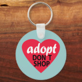 Dont Shop aannemen Sleutelhanger (Voorkant)