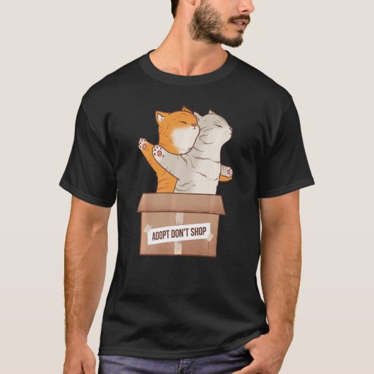Dont Shop aannemen T-shirt (Voorkant)