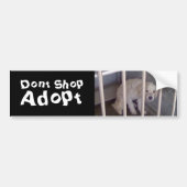 Dont Shop Bumpersticker (Voorkant)