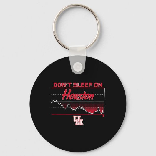 Don't Sleep On Houston - Houston Cougars Schets Sleutelhanger (Voorkant)