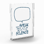 Don't Speak Fotoblokken (Links)