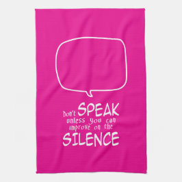 Don't Speak Theedoek