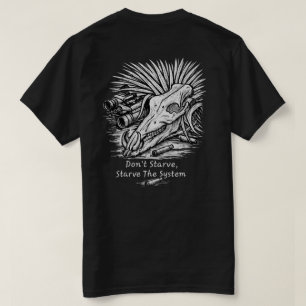 Don't Starve, Starve the System Hog Hunter T-shirt