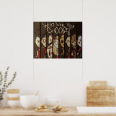 Dont Starve wie je kiest Poster (Keuken)