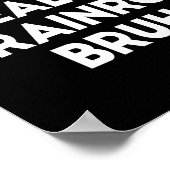 Don't Steal My Brainrot Bruh Funny Internet Memes Poster (Hoek)