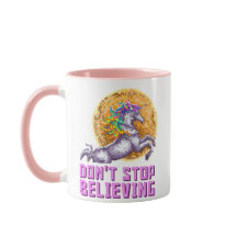 Don't Stop Believin Regenboog Eenhoorn
