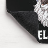 Don't Stop Believin Santa Funny Christmas Boys Kid Muismat (Hoek)