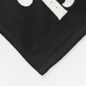 Dont Stop Believin Santa Funny Christmas  Fleece Deken (Hoek)