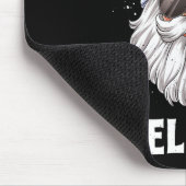 Dont Stop Believin Santa Funny Christmas  Muismat (Hoek)