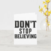 Don't Stop Believing Motivation Kaart (Gele Bloem)