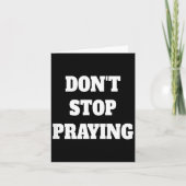 Don't Stop Praying, Pray About Everything  Kaart (Voorkant)