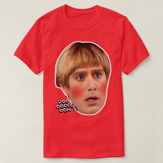 DONT Stuart Mad TV T-shirt (Design voorkant)