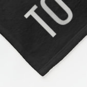 Don't Take Me To Your Leader Funny Alien  Fleece Deken (Hoek)