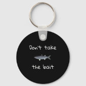 Dont Take The Bait Mullet Fish Artwork Painting  Sleutelhanger (Voorkant)