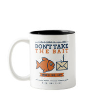 Don't Take The Bait Phishing Awareness Retro