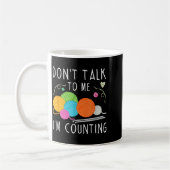 Don't Talk To Me I'm Counting Crochet Knitting Fun Koffiemok (Links)