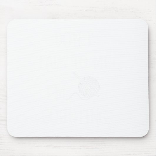 Dont Talk To Me Im Counting Funny Crochet  Muismat (Voorkant)