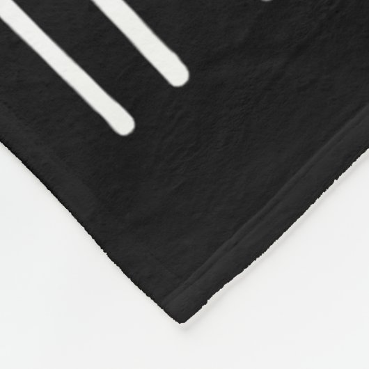 Don't Talk To Me I'm Counting - Funny Knitter Gift Fleece Deken (Hoek)