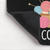 Don't Talk To Me I'm Counting - Funny Knitter Gift Muismat (Hoek)