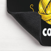 Don't Talk To Me I'm Counting _ Funny Knitting Cro Muismat (Hoek)