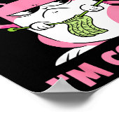 Don't Talk To Me I'm Counting Knitting Yarn Knit K Poster (Hoek)