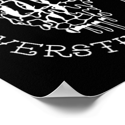 Don't Talk To Me When I'm Overstimulated - Front A Poster (Hoek)